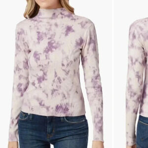 Hudson Tie Dye Mock Neck Top